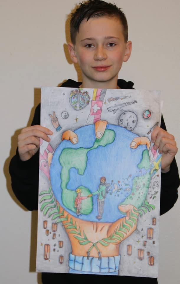 Fredsplakaten og vår kandidat